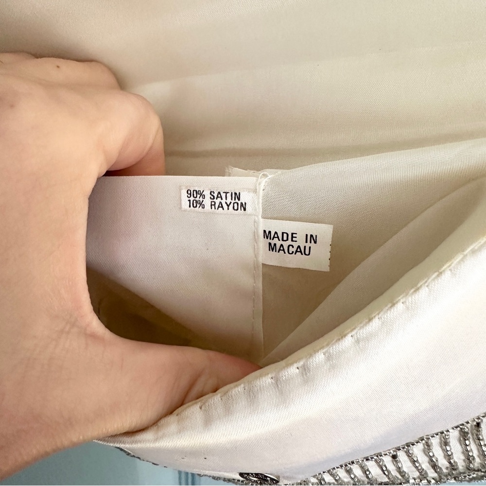 Vintage Metallic Beaded Crossbody Clutch Purse - Picture 6 of 6